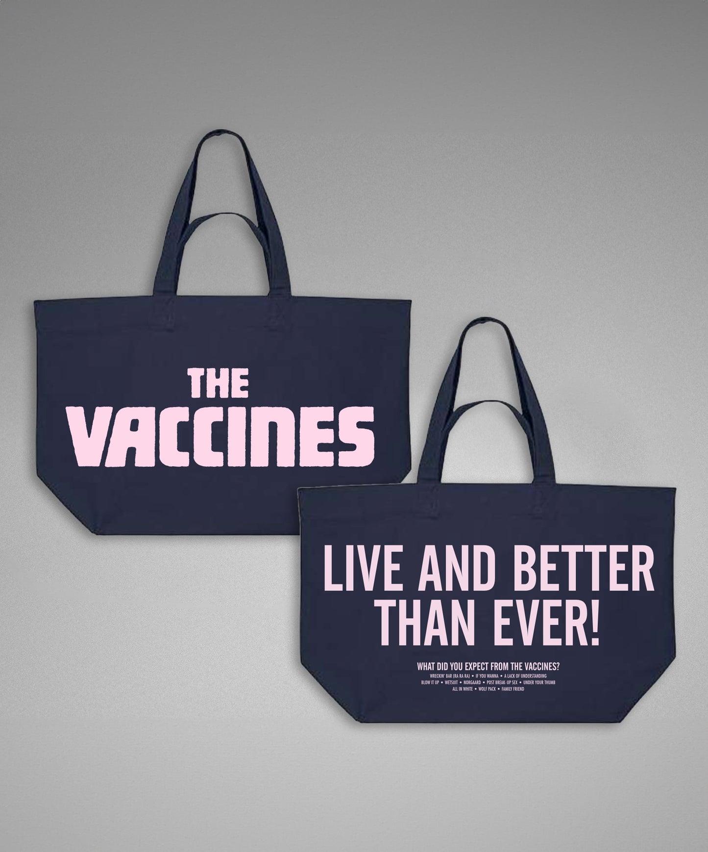 The Vaccines Tour Shopper Bag